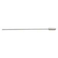 Cleanroom swab with a rectangular, flexible foam tip and polypropylene handle. Features high absorbency for cleaning applications. Overall length 5 7/8 in, tip length 1/2 in, tip width 3/16 in, handle length 5 3/8 in. Supplied in packs of 1,000