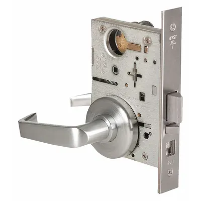 BEST Door Lockset: Office Lever Locksets, Chrome, ADA Compliant