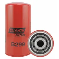 Spin-on oil filter with cellulose media and anti-drainback valve. Thread size 1-12, overall height 7 3/16 in, outside diameter 3 11/16 in. Used in engine lubrication systems to remove contaminants and prevent dry starts