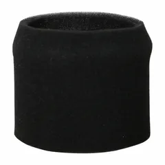 Foam sleeve filter for wet pickup in Dayton shop vacuums. Captures debris and liquids during wet vacuuming tasks in workshops and industrial facilities.