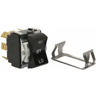OEM replacement rocker switch for Blodgett ovens. Restores on/off control functionality. Used in commercial kitchen equipment for reliable operation