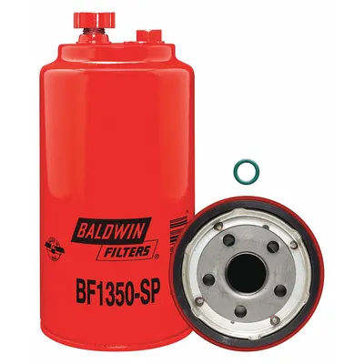 BALDWIN FILTERS Fuel Filter: Spin-On, 3 11/16 in Outside Dia, 1"-14 Thread Size - Spin-On Fuel Filters