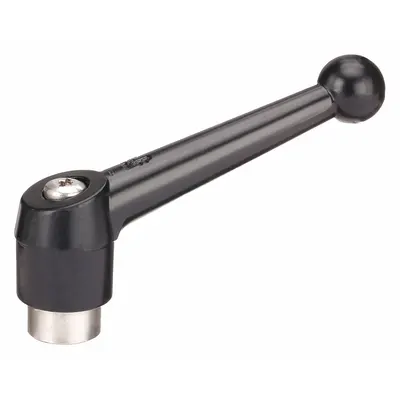 KIPP Ball-Style Adjustable Handle with Threaded Hole - Ball-Style Adjustable Handles with Threaded Hole
