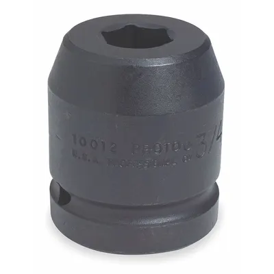 PROTO Impact Socket: 1 in Drive Size, SAE, 4 1/8 in Socket Size, 6-Point, Std - 1" Drive Impact Sockets