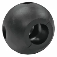 Plastic bumper stop designed for REELCRAFT 9000/SD reel series. Accommodates 1 in hose diameter with a circle configuration. Used to limit hose travel and prevent damage during retraction in industrial and maintenance applications