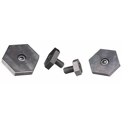 MITEE-BITE PRODUCTS INC Adjustable Fixture Clamp: Steel, Serrated Face, 18 mm to 23 mm Clamping Range - Adjustable Fixture Clamps