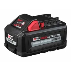 This 18V DC battery with 6 Ah capacity is part of the M18 system and compatible with all M18 cordless tools. It provides extended runtime for applications such as drilling, sawing, and fastening in construction and maintenance tasks.