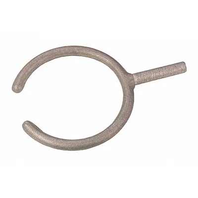 OHAUS Open Ring Clamp: Open Ring Clamp, Aluminum, 7 1/4 in Overall Lg, 2_3 Prongs - Lab Clamps