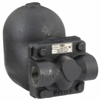 NICHOLSON 1 FTE-145 Cast Iron In-line Float & Thermostatic Steam Trap - Cast Iron In-line Float & Thermostatic Steam Traps