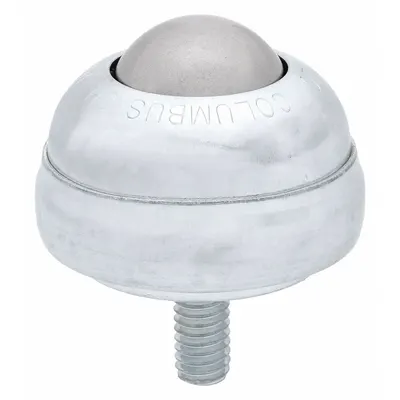 ASHLAND CONVEYOR Threaded-Stud Mount Ball Transfer - Threaded-Stud Mount Ball Transfers