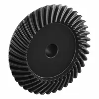 Ground Spiral Bevel Gear: Spiral, Gear Ratio 2, Right Hand, Module m 2, 40 Teeth, 12 mm Bore Dia (MPN SBSG2-4020R)