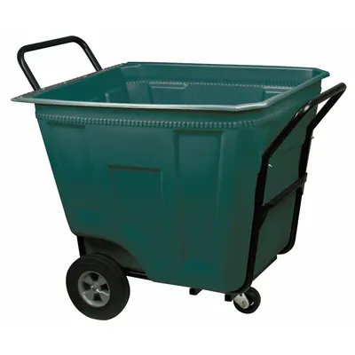 AKRO-MILS Cube Truck: 12 cu ft, 450 lb, 47 in L x 30 1/2 in W x 39 1/2 in H, Green - General Purpose Cube Trucks