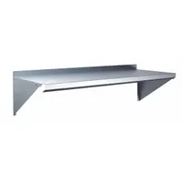 APPROVED VENDOR Wall Shelf: 60 in x 12 in x 13 in, 60 in x 12 in, 100 lb Load Capacity, Steel