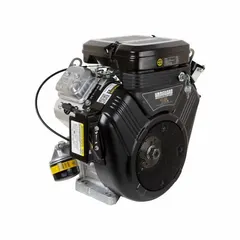 Horizontal-shaft engine rated 16 hp with 1-inch shaft diameter and 3-inch shaft length. Features electric start and a drilled and tapped 3/8-24 shaft end. Suitable for powering industrial equipment such as generators, pumps, and construction machinery.