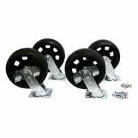 Replacement caster for portable evaporative coolers. Provides mobility and support for units requiring frequent repositioning in industrial or commercial settings. Genuine component ensures proper fit and function