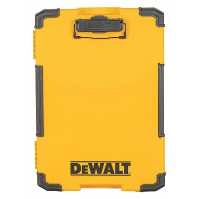 DEWALT TSTAK Clipboard, Plastic, Gray/Yellow, DWST17818 - TSTAK Clipboards