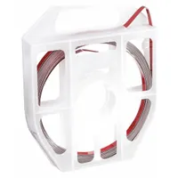 Stainless Steel Band: 0.025 in Strapping Thick, 1,000 lb Break Strength, 50 ft Strapping Lg, Orange (MPN GRC144-P200)