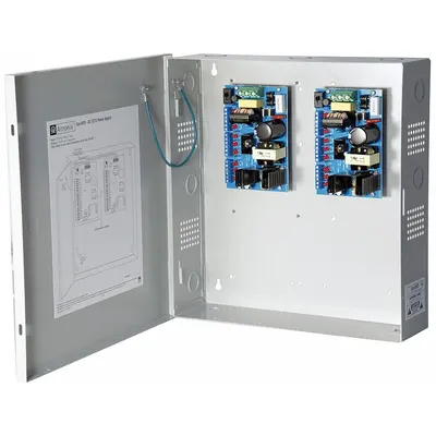 ALTRONIX SAV182D Power Supply Board with Steel Enclosure, 115/230V AC - Power Supply Boards with Enclosures