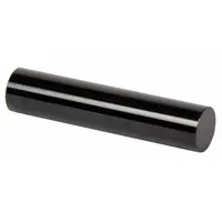 Steel plug gauge with black oxide finish, 0.4280 inch diameter, Class ZZ Go (Plus) tolerance of 0.00020 inches. Used for go-side inspection of hole diameters in manufacturing and quality control. Includes Certificate of Accuracy with NIST Traceability