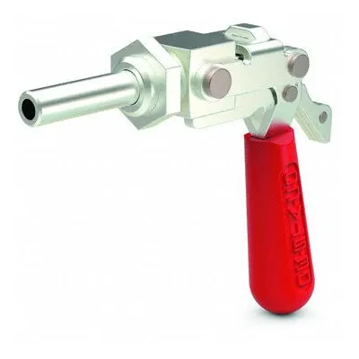 DE-STA-CO Straight Line Clamp: Through-Hole Base Mounting, Std Horizontal Handle - Corrosion-Resistant Straight-Line Toggle Clamps