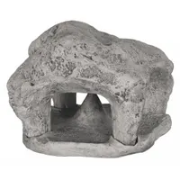 ROCKUSTICS Speaker: Passive, 2-Way, 4 ohm Impedance, 17 1/4 in Overall Wd, 14 in Overall Ht (MPN XT-SURROUND STONE 8-G)