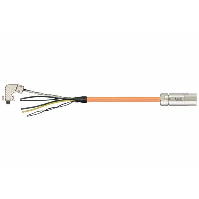 READYCABLE Servo Cable: Basic Cable, 50 ft Lg, For Allen-Bradley, Similar To 2090-CSBM1DE-14AF - Allen-Bradley-Style Servo Hybrid Cable Cordsets