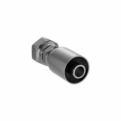 Parker 1JC77-12-12 Straight Crimp Hydraulic Hose Fitting - Parker Crimp Hydraulic Hose Fittings with ORS Connection