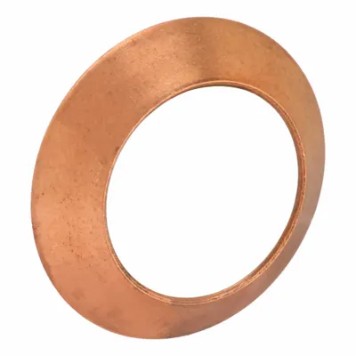 PARKER Flared Fitting Gasket: 5/8 in OD Fitting Size, Flared, Brass - Standard Brass 45-Degree Flare Tube Fittings