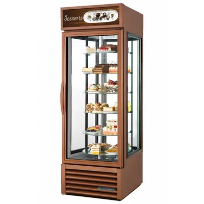 TRUE REFRIGERATION G4SM-23RGS-HC~TSL01 Glass Door Refrigerator Merchandiser - Glass Door Refrigerator Merchandisers