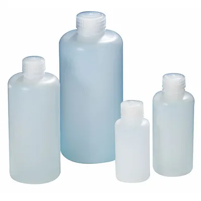 OEM Sampling Bottle: Polypropylene - Polypropylene Narrow Mouth Round Lab Bottles