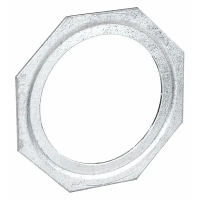 RACO Reducing Washer: 1 1/4 in x 1/2 in For Conduit Size, Steel, Silver - Reducing Washers