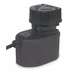 This epoxy-encapsulated submersible centrifugal pump is designed for circulating or transferring clean water and non-aggressive liquids. It operates on 230V AC with a maximum head of 11 ft and features 1/4 inch intake and discharge connections. The epoxy encapsulation protects the motor from moisture and corrosion in submerged environments.