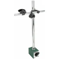 INSIZE Magnetic-Base Indicator Holder: Magnetic-Base Indicator Holder, Rigid Arm, Magnetic Base (MPN 6202-100)