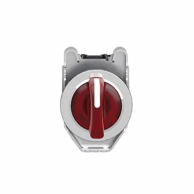SCHNEIDER Selector Switch: 30 mm Panel Mounting Size, 3 Positions, Short Lever, 1NO/1NC - Illuminated Selector Switches