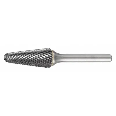 WIDIA METAL REMOVAL Double-Cut Ball-Nosed Cone Bur - Double-Cut Ball-Nosed Cone Burs