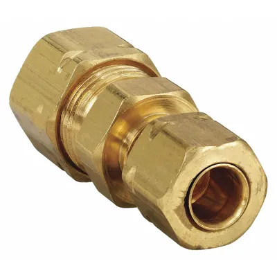 PARKER Self-Aligning Brass Compression Fitting Union - Self-Aligning Brass Compression Fittings