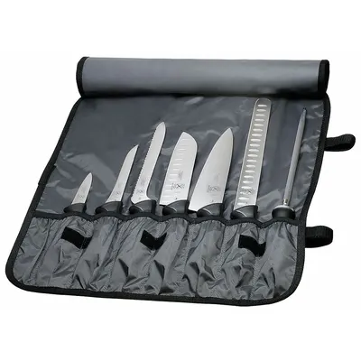 MERCER CUTLERY M21820 Knife Set, 7 Implements, Steel, 11 in Blade, NSF Certified - Furnishings, Appliances and Hospitality