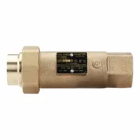 WATTS Backflow Preventer: LF07S, 1 in Pipe Size, FNPT x FNPT, 55 gpm Flow Rate, 6.75 in Overall Lg (MPN 1 LF07S)