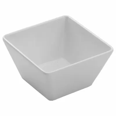 AMERICAN METALCRAFT Melamine Bowl,Square,5": 23 oz Capacity, Melamine - Serving Bowls