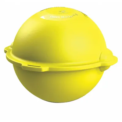 TEMPO COMMUNICATIONS OM-03 Utility Marker Ball, Yellow, Polyethylene - Utility Marker Balls