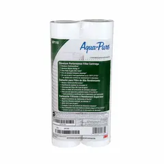 This polypropylene sediment reduction cartridge is designed for general-purpose water pre-filter systems. It reduces sediment particles from incoming water to protect downstream equipment. Rated for 8 gpm flow with a 9 3/4-inch overall height.