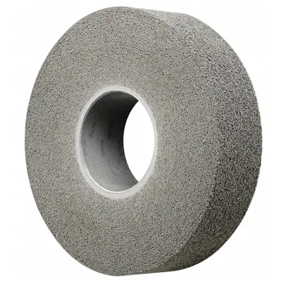 SCOTCH-BRITE XL-UW Unitized Wheel - Final Finishing Wheels for Carbon Steel & Soft Metals
