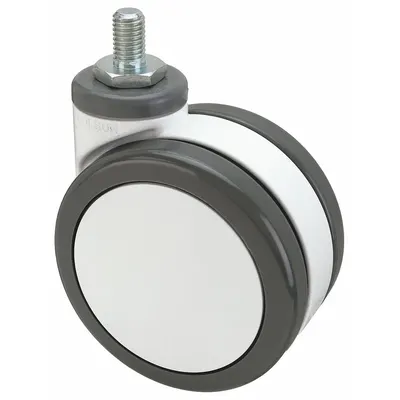 OEM Twin-Wheel Threaded Stem Caster for Medical Equipment - Twin-Wheel Threaded Stem Casters for Medical Equipment