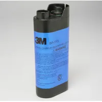 The 3M BP-17IS is a rechargeable nickel-cadmium battery pack designed to power compatible powered air-purifying respirator (PAPR) systems. It provides portable power for respiratory protection in industrial environments such as manufacturing, chemical processing, and construction