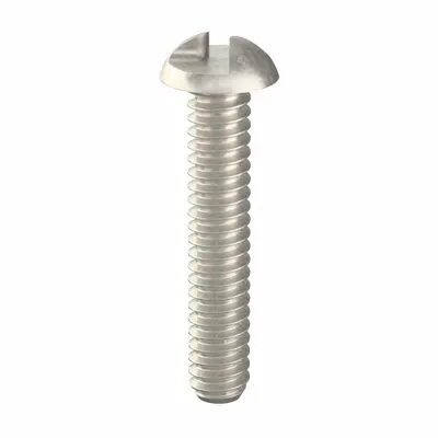 TAMPER-PRUF SCREW Tamper Resistant Screw: #6-32 Thread Size, 3/4 in Lg, Stainless Steel, Plain - Round Head Tamper-Resistant Machine Screws