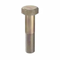 Class 10.9 steel hex head cap screw, M20 metric thread, 85 mm length, partially threaded, with zinc yellow finish. Meets ISO 898 material quality standards and dimensional standard DIN 931. Supplied in a 10-pack. Used for high-strength bolted joints in industrial machinery, automotive assemblies, and structural applications