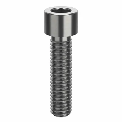 AMPG Socket Head Cap Screw: 3/8"-16 Thread Size, 1 1/2 in Lg, Std, Plain, Stainless Steel - Inch System Standard Socket Head Cap Screws