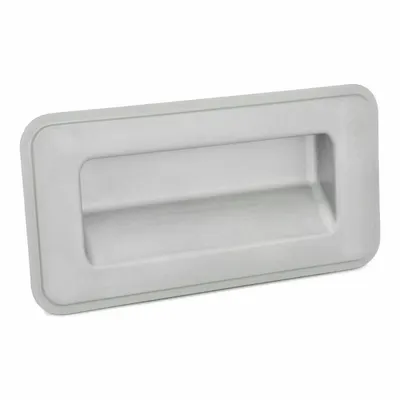JW WINCO Angled Inset Pull Handle - Angled Inset Pull Handles