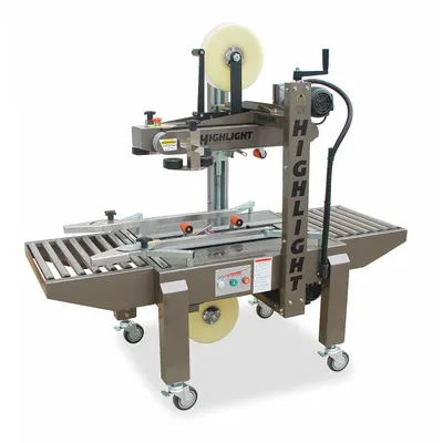 HIGHLIGHT Case Sealer 1300: Top and Bottom, 16 in Max Tape Roll Dia - Highlight Case Sealing Machines