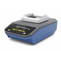 This IKA orbital shaker is designed for laboratory mixing and shaking applications. It accommodates one platform and is suitable for blending samples, cell culture, and dissolution testing in research and pharmaceutical labs.